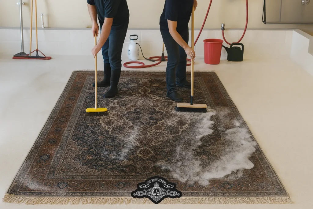 professional area rug maintenance