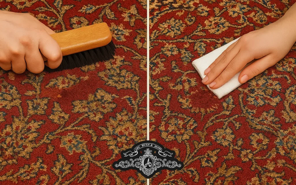 how to wash oriental rugs